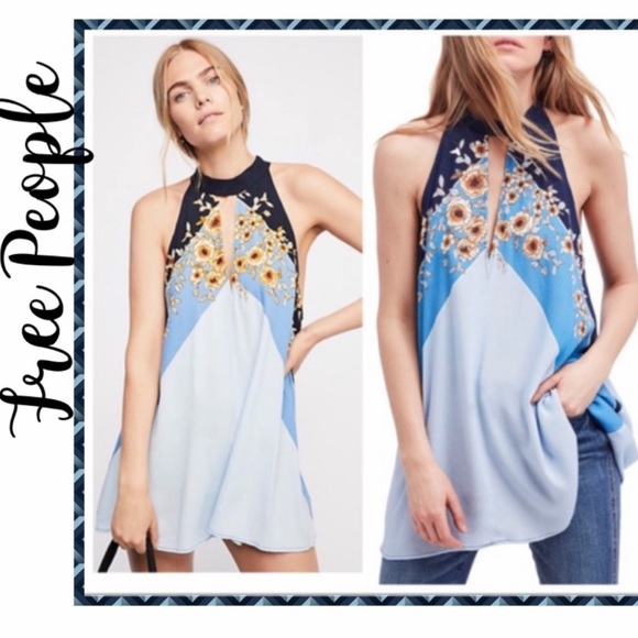 Free People - Beat of My Heart Tunic - Picture 1 of 5